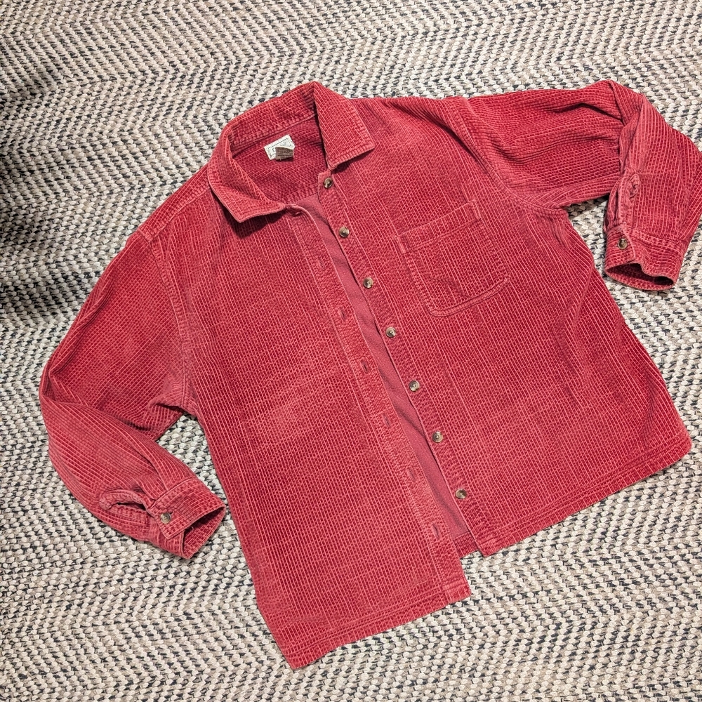 L.L. Bean 100% Cotton Corduroy Jacket